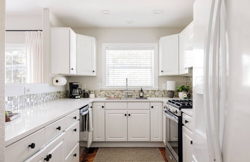 Federal Heights House | Nest out west in this professionally designed 2 BD/3 BA townhome. Sleeps 6.