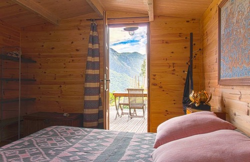 Sospel Ski Chalet | Nestled in an olive grove, chalet with large panoramic terrace