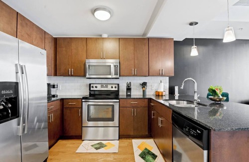 Midtown Apartment | Nestled in the heart of Midtown, this unique place has a style all its own