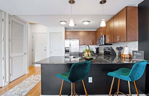Midtown Apartment | Nestled in the heart of Midtown, this unique place has a style all its own
