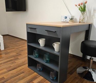 Grombuhl Apartment | neu eingerichtetes 1Zimmerapartment mit TG Stellplatz, stufenloser Zugang