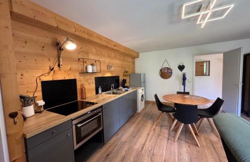 Entremont Apartment | NEUF chalet 2p Le Suet JACUZZI privatif