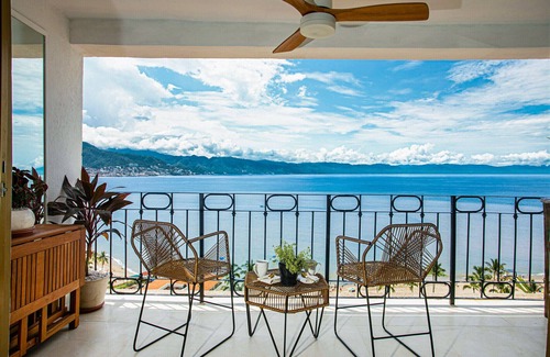 North Hotel Zone Condo | NEW 16th Floor Waterfront Oasis!