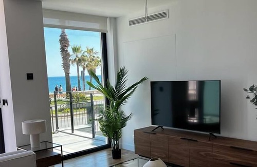 La Caleta Apartment | (NEW 2022) LA MALAGUETA BEACH FRONT LUXURY SUITE WITH PARKING AND SEA VIEWS