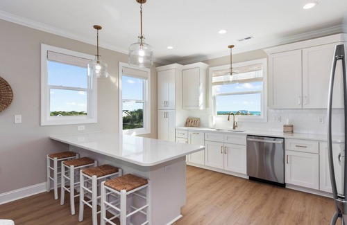 Emerald Isle House | New 2025 4 BR Luxury Home w/Pool, Elevator, Gourmet Kitchen & Ocean-Sound Views