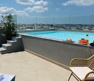Kallithea Apartment | New 2BD aprt with Shared Rooftop Pool D3