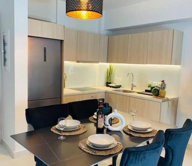 Kallithea Apartment | New 2BD aprt with Shared Rooftop Pool D3