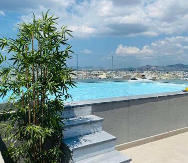 Kallithea Apartment | NEW 2BD APRT with SHARED ROOFTOP POOL