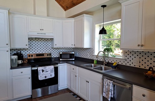 Lake George House | New 3-bedroom, A-frame, ranch home on wooded property minutes from Lake George