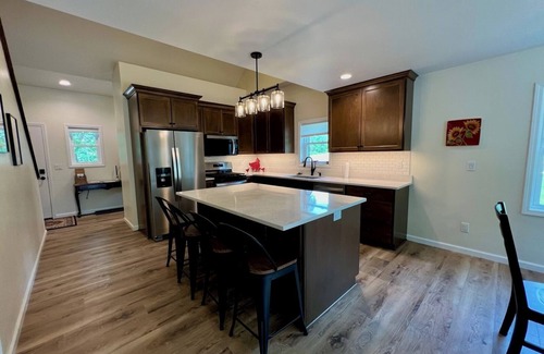 Egg Harbor House | New 4-bedroom home in Egg Harbor, 2 min drive to beach