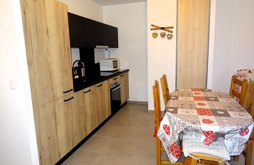 Saint-Jean-dʼAulps Apartment | New 42m² apartment at the foot of the slopes, 1 bed, balcony, ski locker