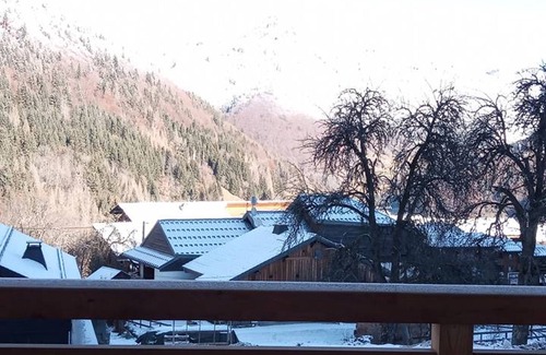 Saint-Jean-dʼAulps Apartment | New 42m² apartment at the foot of the slopes, 1 bed, balcony, ski locker