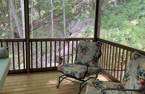 Black Mountain House | New 6-bedroom house in quiet Montreat with fitness , AC, WiFi “The Grateful Den”