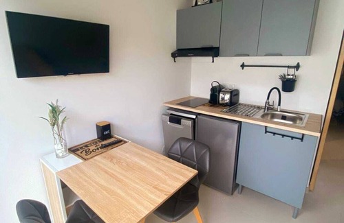 Valergues Apartment | New apartment T2+mezzanine with pool access