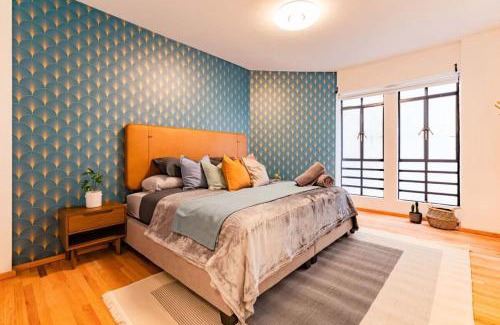 Hipodromo Apartment | NEW Art Deco Condo in Roma Norte Chapultepec 3km