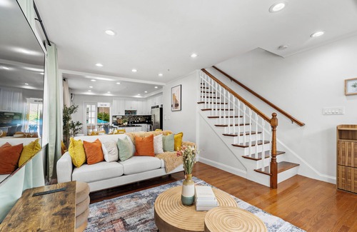 East Somerville House | New! Backyard Oasis Free parking GameRoom Min to T