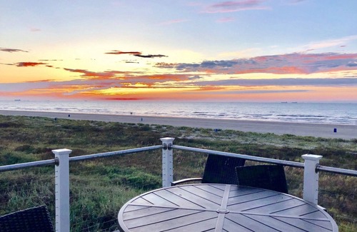 Galveston House | New Beachfront House w/Stunning Ocean Views! Best Galveston Location! Must See!