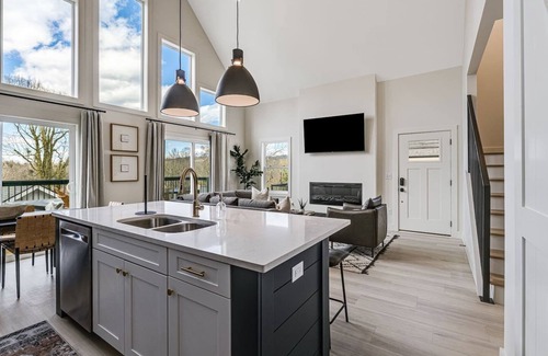 Kenilworth House | New Beautiful Home w/Mtn Views, 2 Decks & Walk to Biltmore Village!