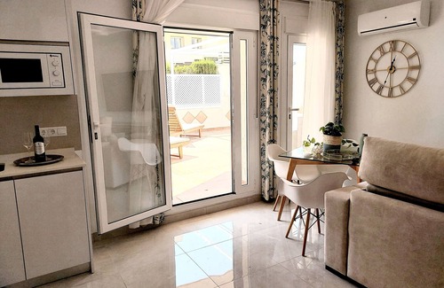 Benalmadena Costa Apartment | NEW! BenalBeach Lux - Jacuzzi, Beachfront, Big Terrace - 506