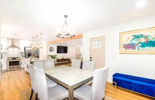 New Papago Parkway House | New! Blissful on Beatrice - Heated Pool, Mini Golf, Dog House, Outdoor Fire Pit