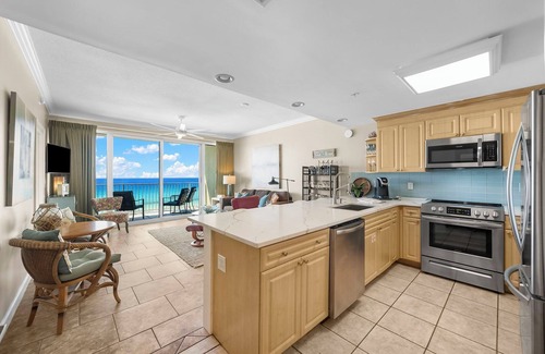 Panama City Beach Condo | NEW Boardwalk Beachfront 603 Updated, Heated Pool, Hot Tub, FREE GOLF and TIX
