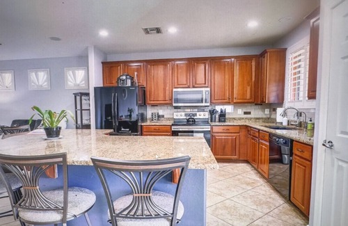 Villago House | New! Casa Grande Oasis! Private Pool, Pet & Kid Friendly, Gas Grill, Fireplace, across from Park