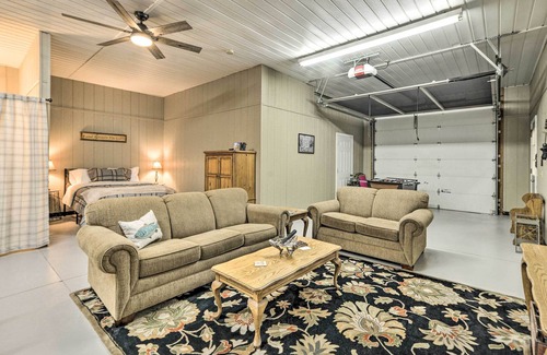 Cadiz Apartment | NEW! ‘Casita Vista’ Cozy Studio on Lake Barkley!