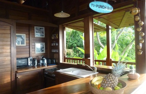 Cafeiere Villa | New: charming villa with exotic garden and pool overlooking the Caribbean Sea