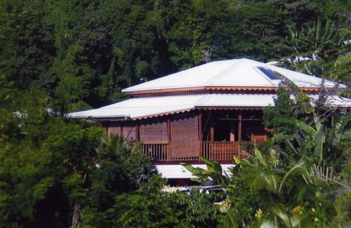 Cafeiere Villa | New: charming villa with exotic garden and pool overlooking the Caribbean Sea