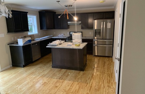 East Dennis House | New construction cape house close to shops and 3 miles from the beach .