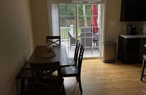 East Dennis House | New construction cape house close to shops and 3 miles from the beach .