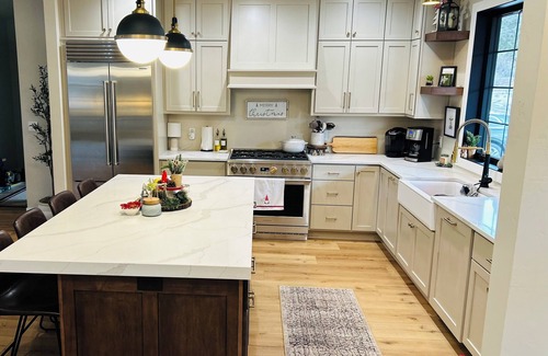 Sister Bay House | New construction coastal farmhouse-walk to town