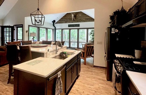 Land O Lakes House | New Construction, secluded home on Black Oak Lake with Panoramic Lake Views