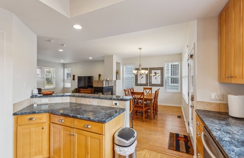 Longmont House | NEW! Cozy home with jacuzzi tub, fireplace and gym