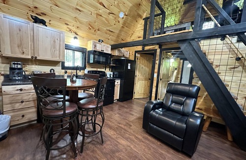 Pine Ridge Cabin | New Cozy Secluded Cabin with wi-fi