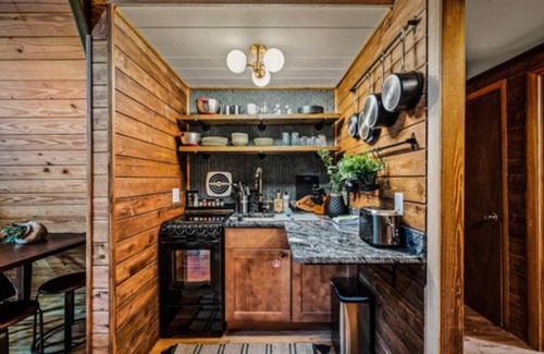 Young Harris Cabin | NEW! Creekside Ranch A-Frame