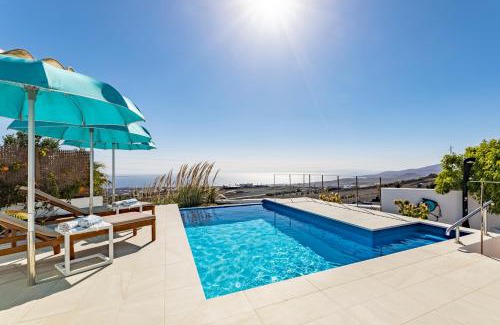 La Asomada Villa | "NEW" Deluxe designer Villa Infinity, with Panoramic sea views,own exclusive heated private pool, subtropical gardens