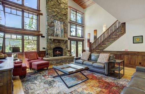 Christie Heights House | NEW Double Diamond Lodge by the Nordic Ski Trails! Luxury, Views, XBOX, Foosball, Billiards