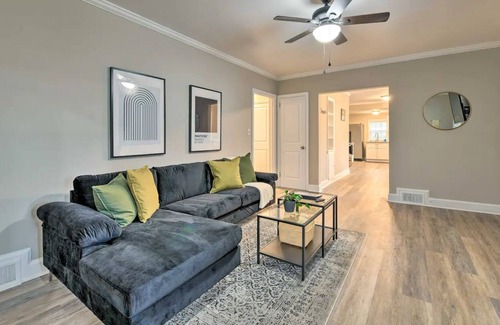 High Point House | NEW! Downtown High Point Retreat - 1 Mile to HPU!