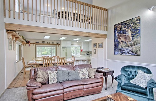 Eatonville House | NEW! Eatonville Farmhouse with Fire Pit and Gazebos!
