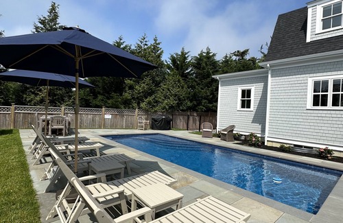 Edgartown House | NEW Edgartown Luxury Home with Pool/Walk to Downtown Village