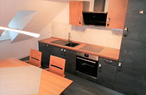 Baden-Baden Apartment | New fully air-conditioned 78sqm apartment, 2 rooms, kitchen, bathroom,