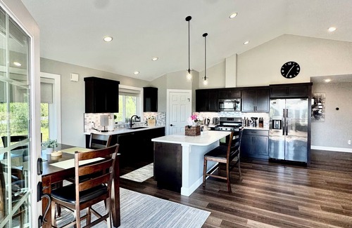 Homer Apartment | New! Gorgeous Getaway with Bay and Mountain Views and Soaking Tub.