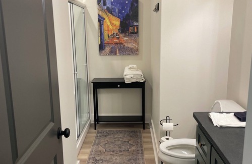 Heights House | NEW! Heights private garage apartment!