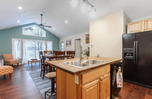 Arbor Vitae House | New Lake Home w Water Toys & Game Rm! In Town & On Snowmobile Trails