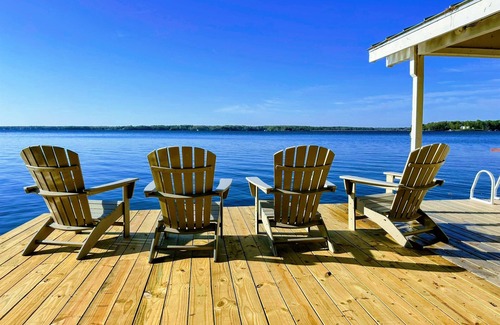 Bumpass House | NEW Lakefront Lake Anna Views, Dock, Beach, Firepit