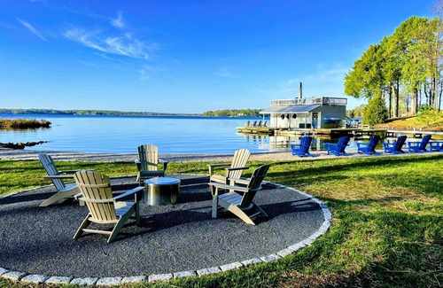 Bumpass House | NEW Lakefront Lake Anna Views, Dock, Beach, Firepit
