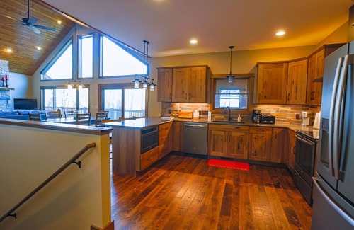 Presque Isle Cabin | NEW! Lakefront Paradise! Access to MANY Trails!