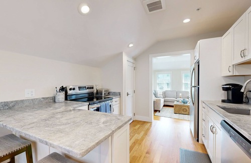 Chatham Condo | New Lavish Condo in Heart of Downtown Chatham - Walk to Dining, Shops & Beach