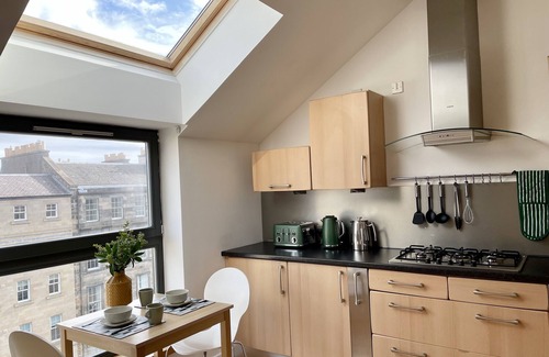 Leith Apartment | NEW LISTING 4BR Penthouse with Elevator, Stunning Views, Perfect City Location